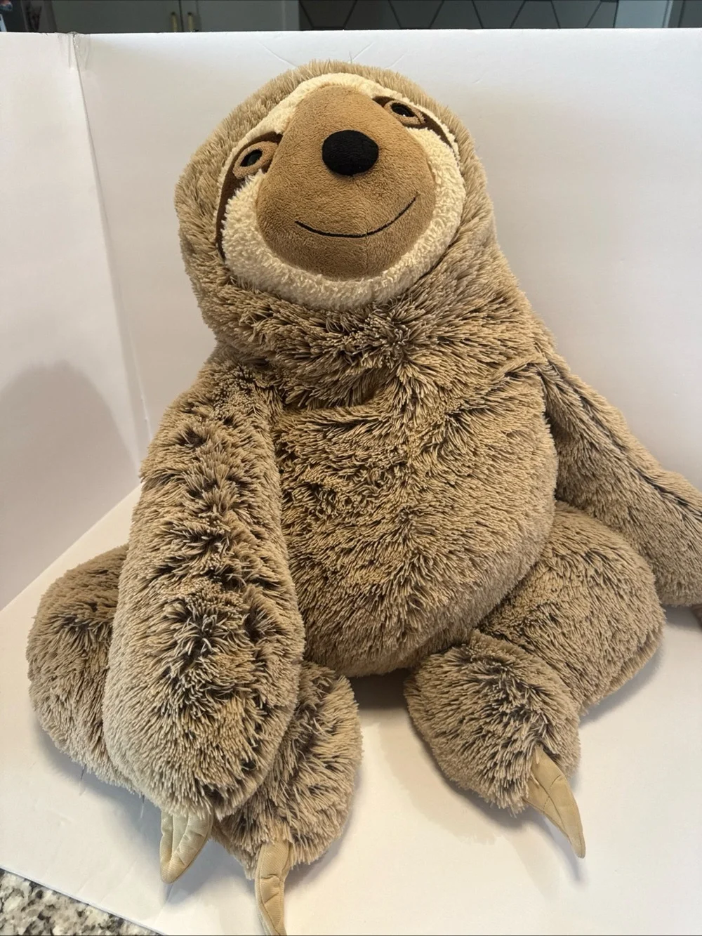 XL Giant Plush Sloth Stuffed Animal - Soft Brown Sloth Toy 30” - Picture 1 of 1